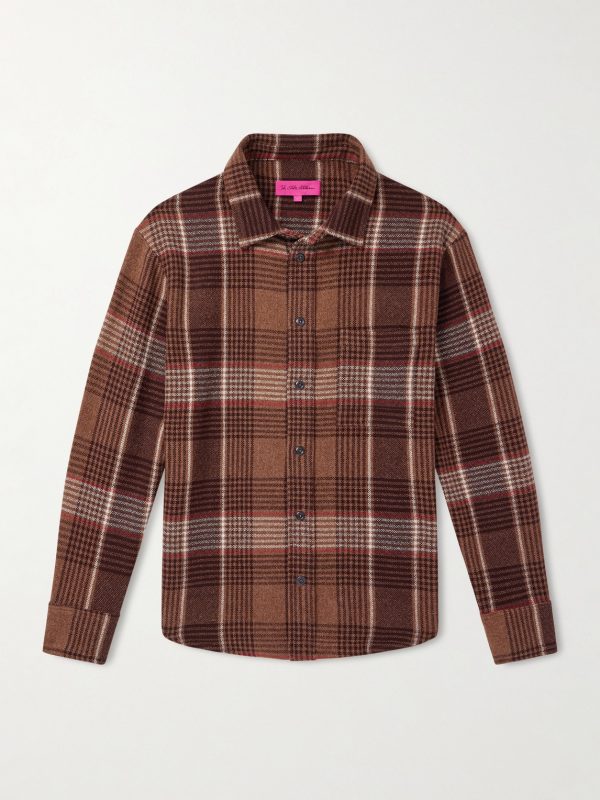 Checked Cashmere Shirt Checked Cashmere Shirt