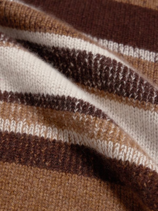 Striped Cashmere Sweater - CU Striped Cashmere Sweater - CU