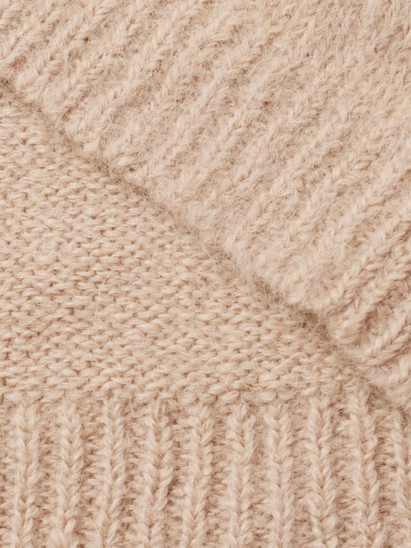 Thistle Brushed Suri Alpaca-Blend Sweater - CU Thistle Brushed Suri Alpaca-Blend Sweater - CU
