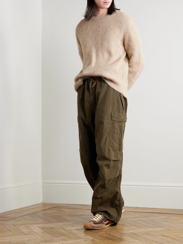 Thistle Brushed Suri Alpaca-Blend Sweater - OU Thistle Brushed Suri Alpaca-Blend Sweater - OU