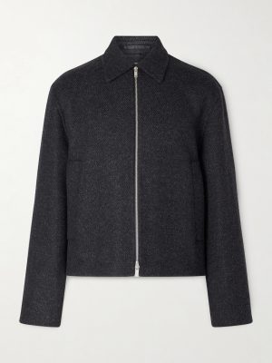 Virgin Wool Blouson Jacket