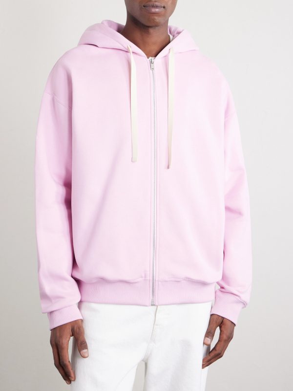 Cotton-Jersey Zip-Up Hoodie - FR Cotton-Jersey Zip-Up Hoodie - FR