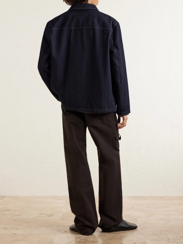 Denim Blouson Jacket - BK Denim Blouson Jacket - BK