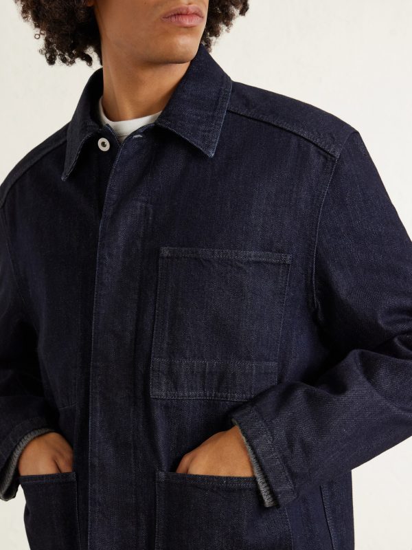 Denim Blouson Jacket - CU Denim Blouson Jacket - CU