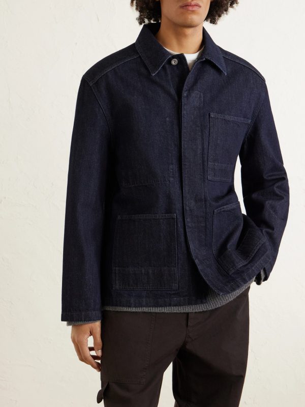 Denim Blouson Jacket - FR Denim Blouson Jacket - FR