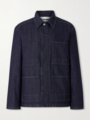 Denim Blouson Jacket