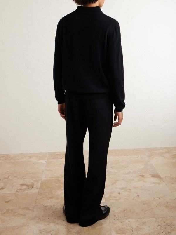 Wool Polo Shirt - BK