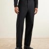 Straight-Leg Cotton Trousers - FR