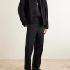 Straight-Leg Cotton Trousers - OU