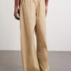 Straight-Leg Cotton Drawstring Cargo Trousers - BK Straight-Leg Cotton Drawstring Cargo Trousers - BK