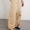 Straight-Leg Cotton Drawstring Cargo Trousers - FR Straight-Leg Cotton Drawstring Cargo Trousers - FR