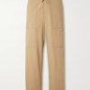 Straight-Leg Cotton Drawstring Cargo Trousers Straight-Leg Cotton Drawstring Cargo Trousers