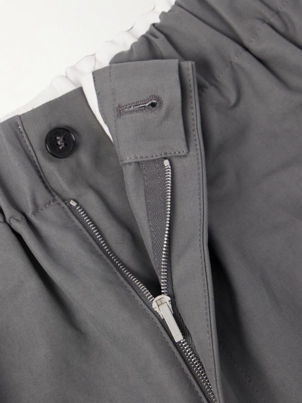 Tapered-Leg Cotton Trousers - CU Tapered-Leg Cotton Trousers - CU