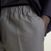Tapered-Leg Cotton Trousers - E2 Tapered-Leg Cotton Trousers - E2