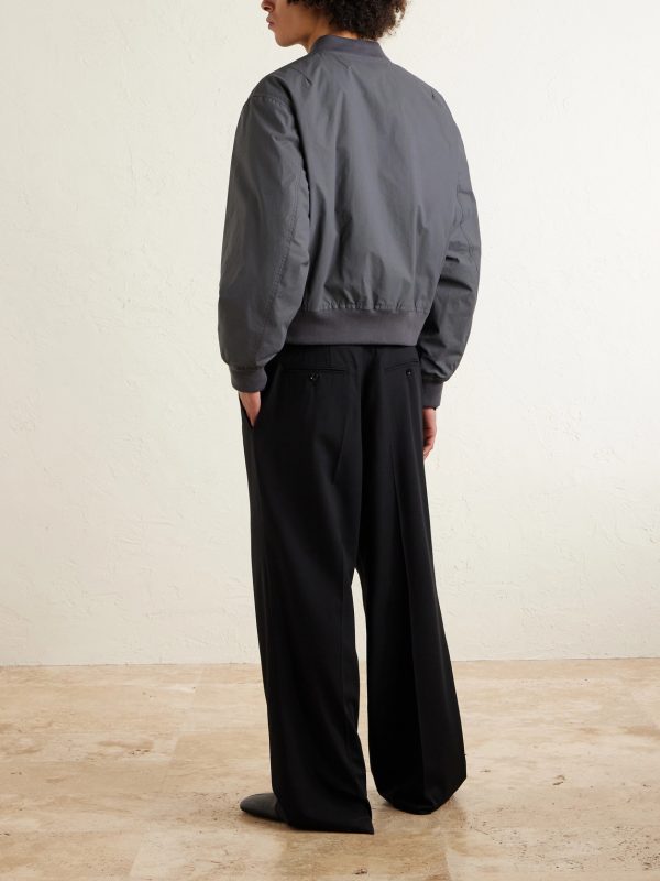 Cotton Bomber Jacket - BK Cotton Bomber Jacket - BK