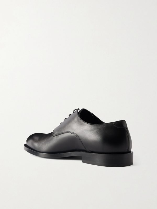 Leather Derby Shoes - BK Leather Derby Shoes - BK