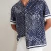 Camp-Collar Paisley-Print TENCEL™ Lyocell Shirt - CU Camp-Collar Paisley-Print TENCEL™ Lyocell Shirt - CU