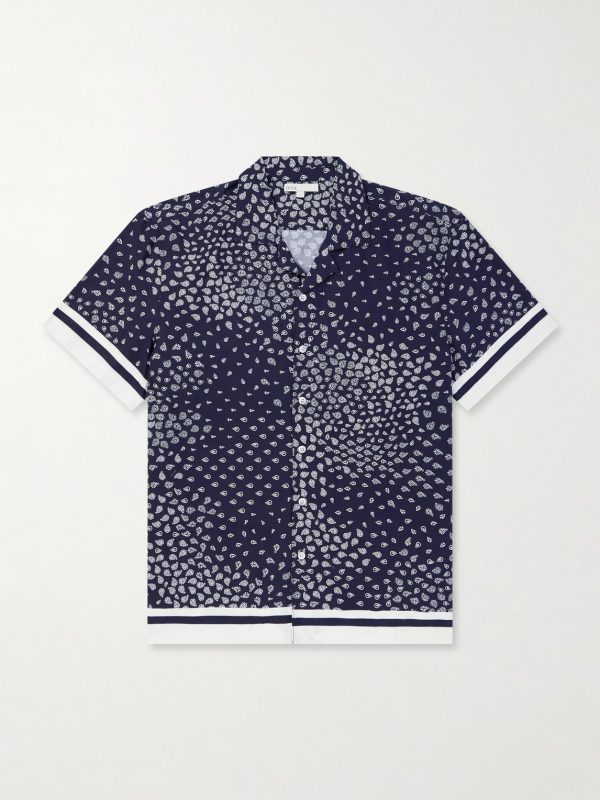 Camp-Collar Paisley-Print TENCEL™ Lyocell Shirt Camp-Collar Paisley-Print TENCEL™ Lyocell Shirt