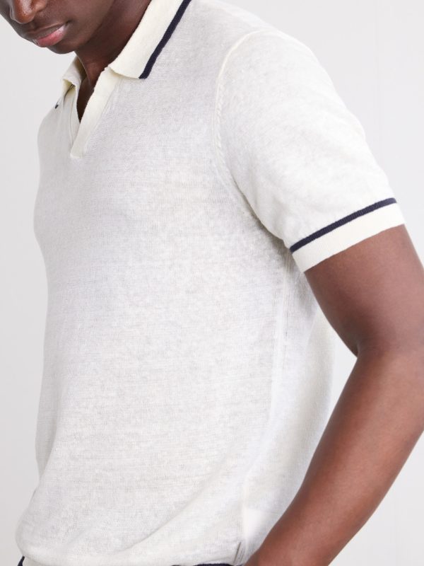 Linen Polo Shirt - CU Linen Polo Shirt - CU