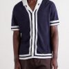 Camp-Collar Linen Shirt - FR Camp-Collar Linen Shirt - FR