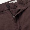 Straight-Leg Linen-Blend Shorts - E1 Straight-Leg Linen-Blend Shorts - E1