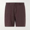 Straight-Leg Linen-Blend Shorts Straight-Leg Linen-Blend Shorts