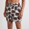 Charles Straight-Leg Printed Swim Shorts - OU