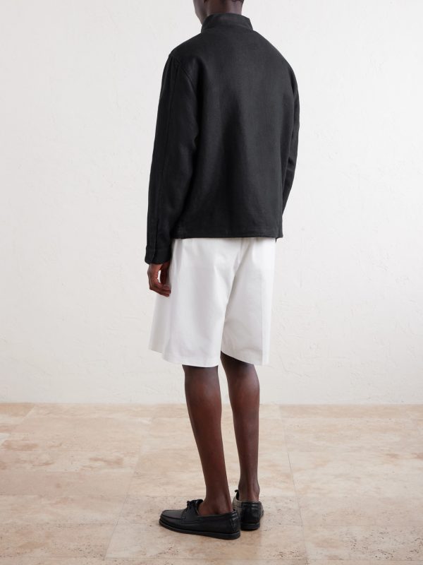 Linen Jacket - BK Linen Jacket - BK