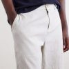 Straight-Leg Linen-Blend Shorts - CU Straight-Leg Linen-Blend Shorts - CU