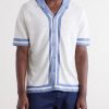Camp-Collar Linen Shirt - FR Camp-Collar Linen Shirt - FR