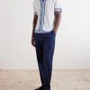 Camp-Collar Linen Shirt - OU Camp-Collar Linen Shirt - OU