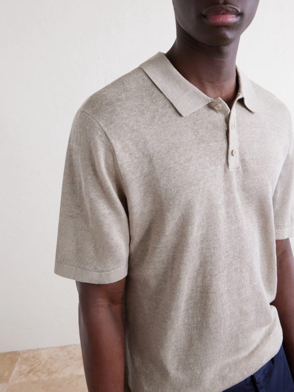Linen Polo Shirt - CU
