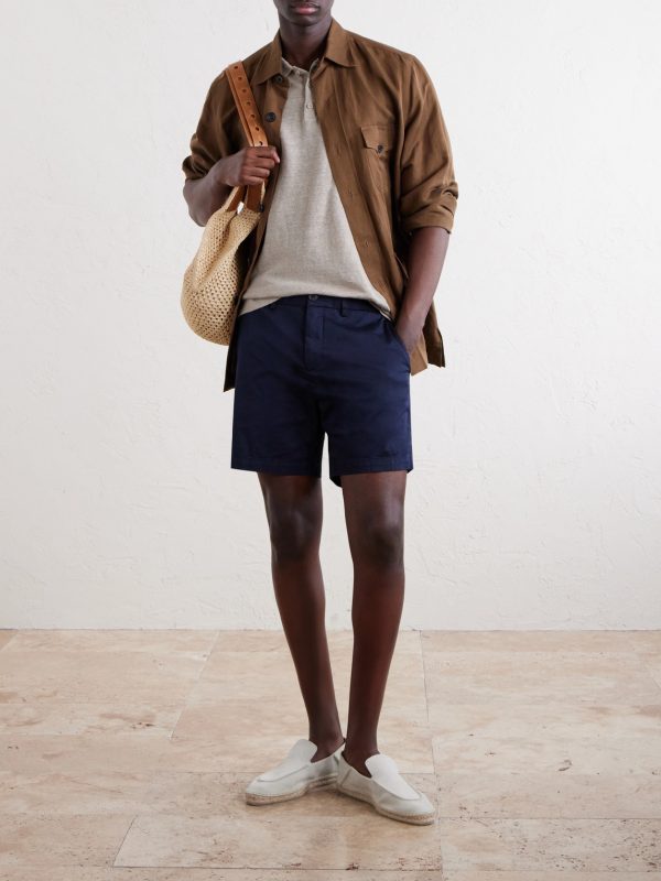 Linen Polo Shirt - OU