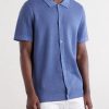 Open-Knit Cotton Shirt - FR