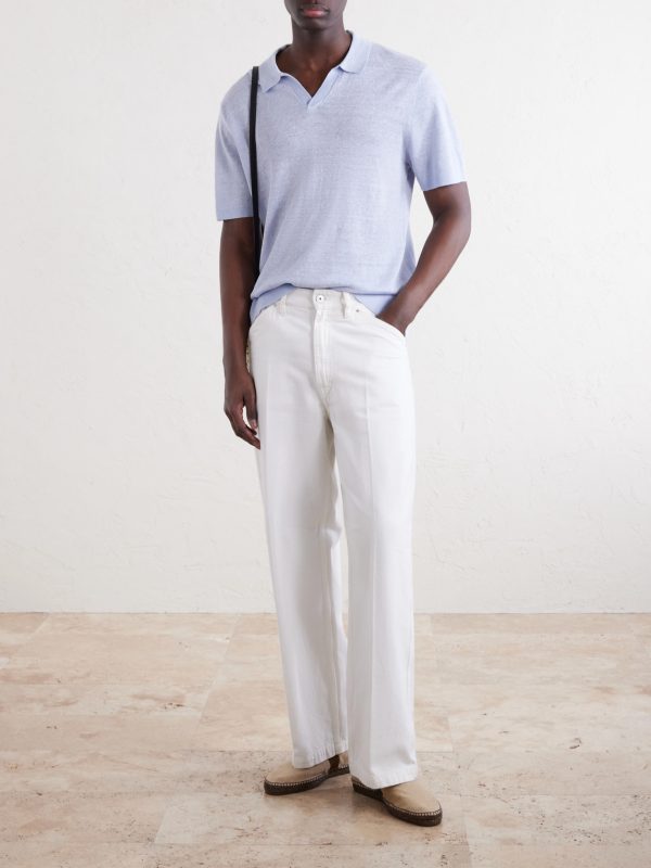 Johnny Linen Polo Shirt - OU Johnny Linen Polo Shirt - OU