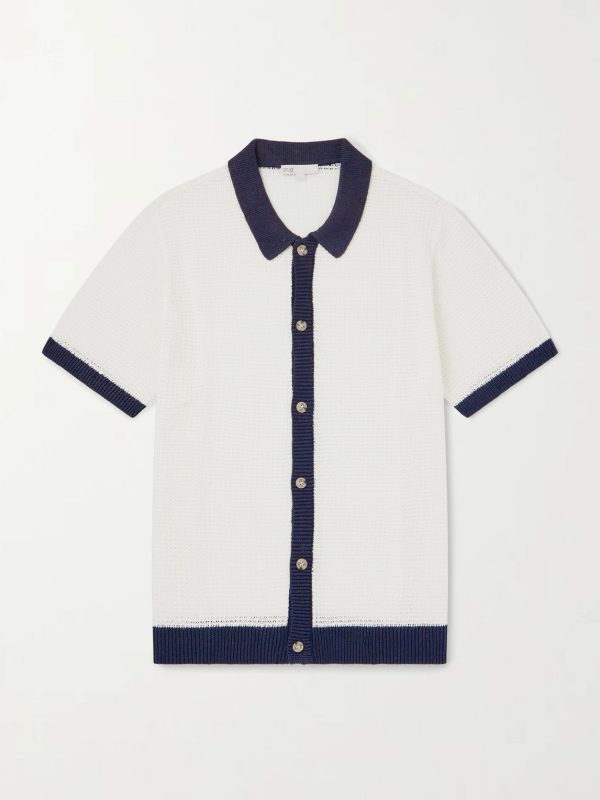 Crocheted Linen Shirt Crocheted Linen Shirt
