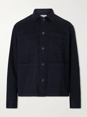Cotton-Blend Twill Chore Jacket Cotton-Blend Twill Chore Jacket