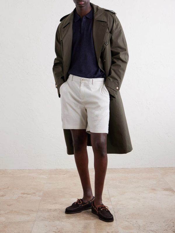 Linen Polo Shirt - OU