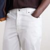 Straight-Leg Cotton-Blend Trousers - CU Straight-Leg Cotton-Blend Trousers - CU