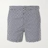 Printed Mid-Length Wide-Leg Swim Shorts Printed Mid-Length Wide-Leg Swim Shorts