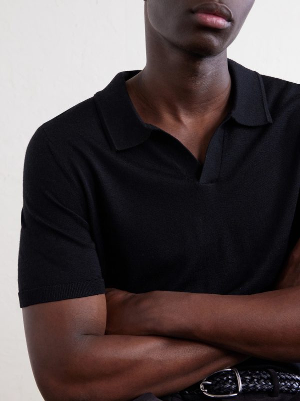 Merino Wool Polo Shirt - CU Merino Wool Polo Shirt - CU