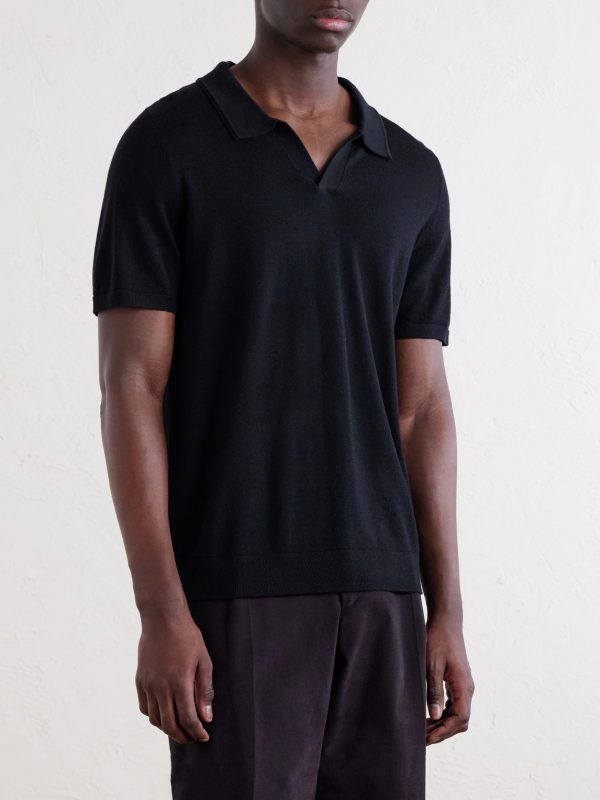 Merino Wool Polo Shirt - FR Merino Wool Polo Shirt - FR