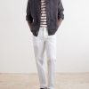 Herringbone Linen Overshirt - OU Herringbone Linen Overshirt - OU