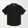 Vacation Camp-Collar Silk-Crepe Shirt Vacation Camp-Collar Silk-Crepe Shirt