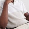 Linen, Silk and Cotton-Blend Polo Shirt - CU