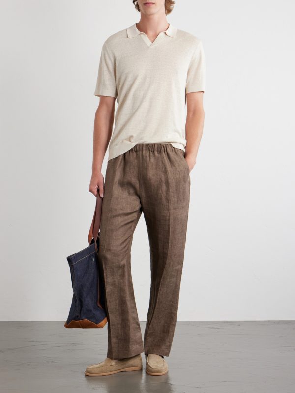 Johnny Linen Polo Shirt - OU