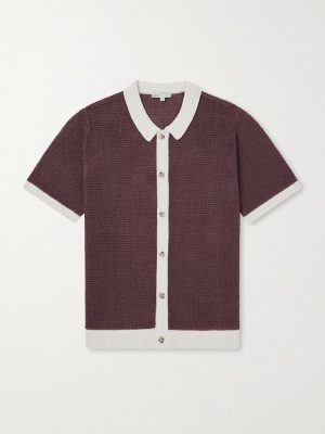 Crocheted Linen Shirt Crocheted Linen Shirt