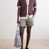 Crocheted Linen Shirt - OU Crocheted Linen Shirt - OU