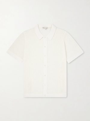Crocheted Cotton Shirt Crocheted Cotton Shirt