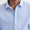 Striped Cotton-Poplin Shirt - CU Striped Cotton-Poplin Shirt - CU